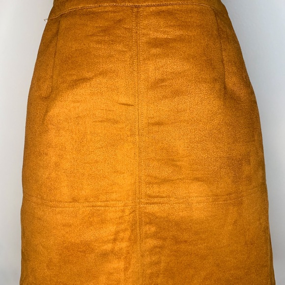 Twik Faux Suede Skirt, size S - Picture 2 of 5
